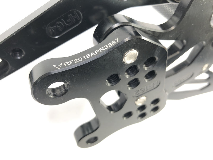 Aprilia RSV4 1000 [2010] - Footrest set with gearshift pedal and brake pedal