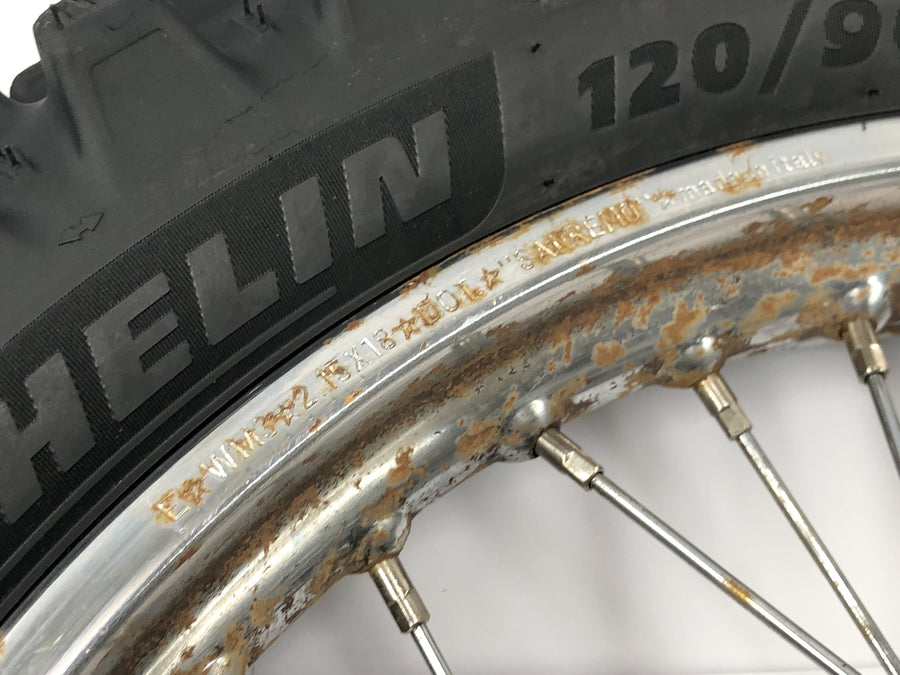 Sachs ZX 125 [1998] - rear wheel rim wheel 2.15 x 18"