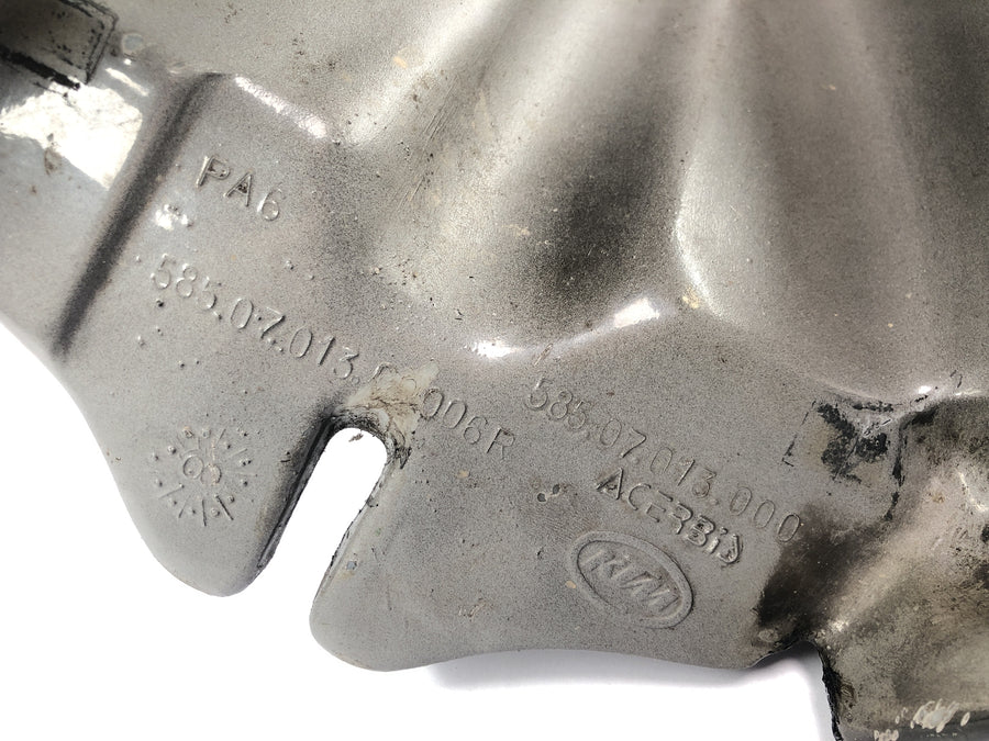 KTM 640 Adventure LC4 [2001] - Tank Benzintank mit Benzinhähnen beschädigt