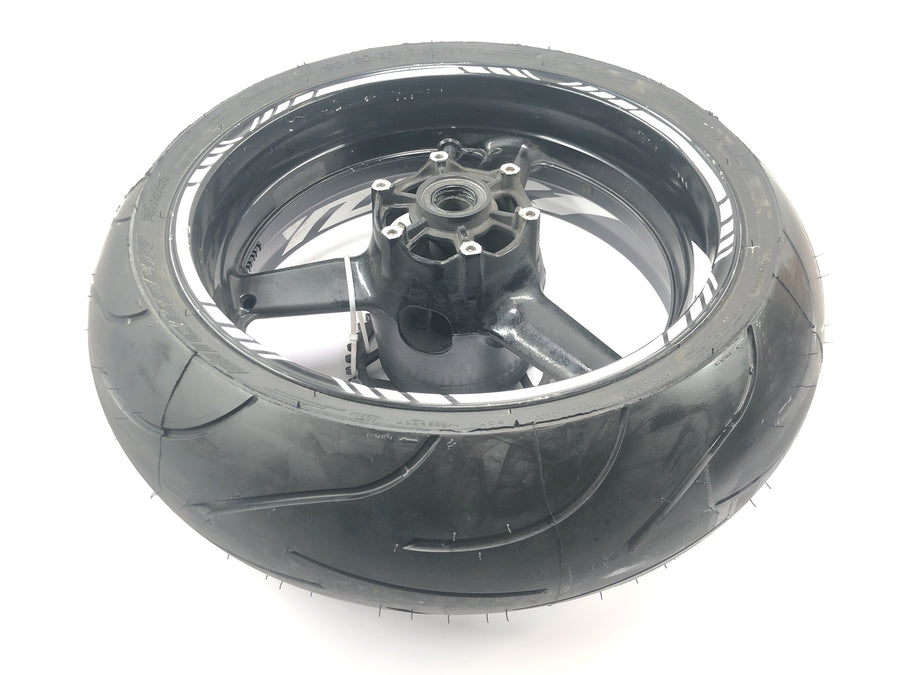 Yamaha YZF R1 RN04 [2001] - rear wheel rim wheel rim complete with chain wheel 17 inch 17x6.00"