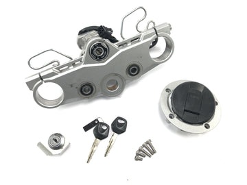 Suzuki GSF 1250 SA Bandit WVCH [2007] - Lock set ignition lock fork bridge tank cap steering lock - 0