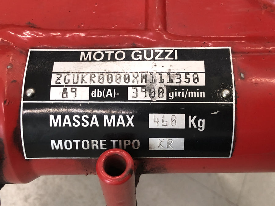 Moto Guzzi V11 Sport [1999] - Cadre avec cadre principal en papier
