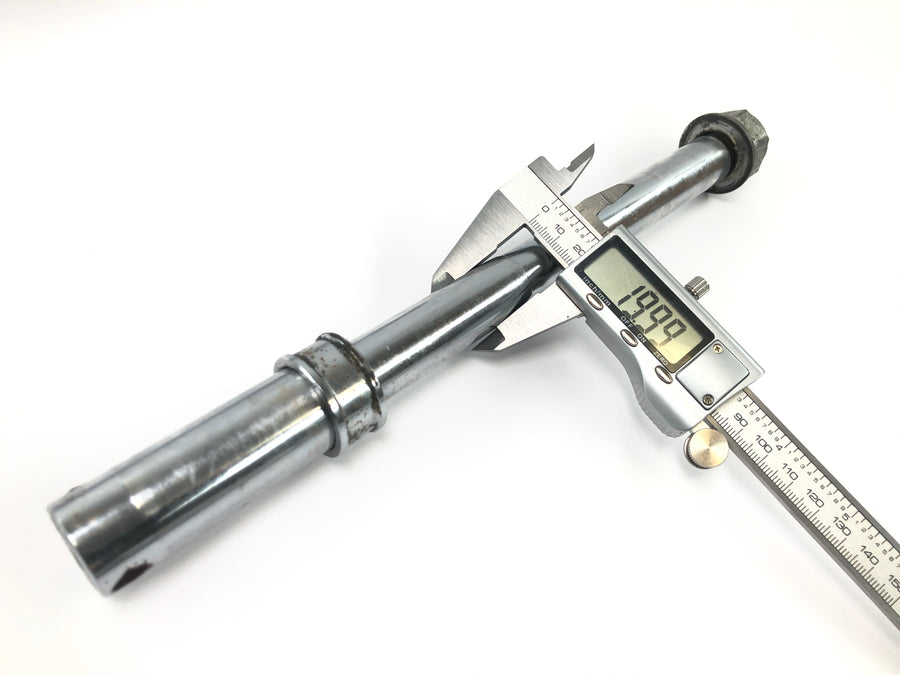 Moto Guzzi V11 Sport [1999] - Fourche télescopique avec axe