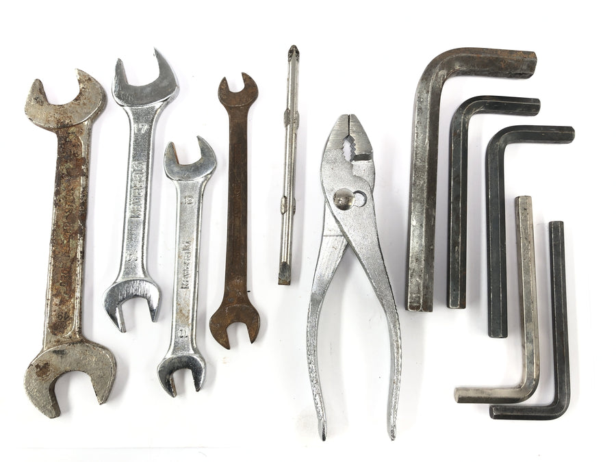 KAWASAKI ZX -10 ZXT00B [1990] - Sac à outils Bord Torn sur la couture