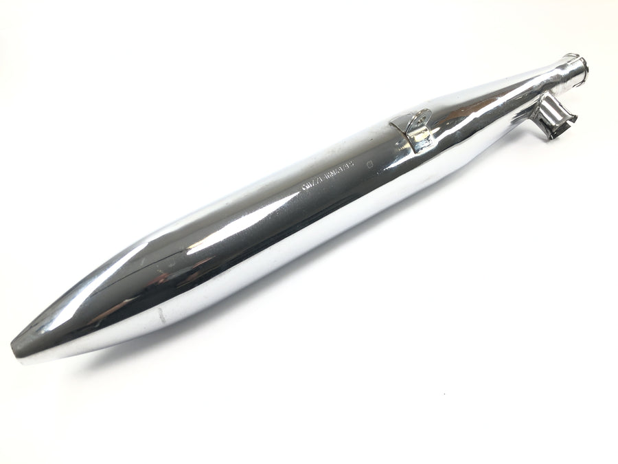 Moto Guzzi V7 Special [1971] - exhaust rear silencer left silencer chrome-plated