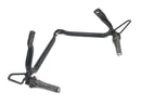 Sachs ZX 125 [1998] - passenger footrest system rear passenger footrest holder pair-1