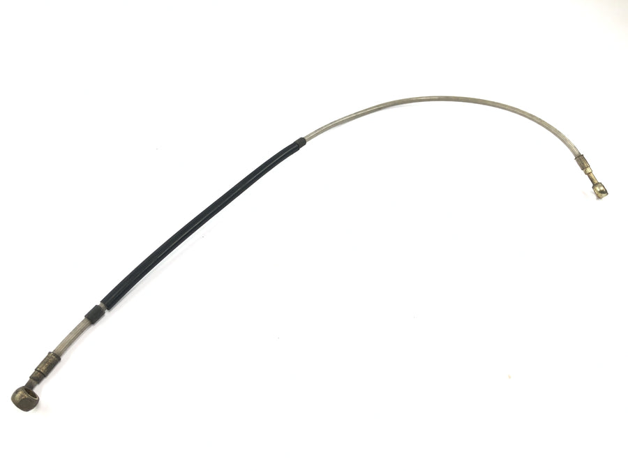 KTM 640 Adventure LC4 [2001] - steel braided brake line at the rear