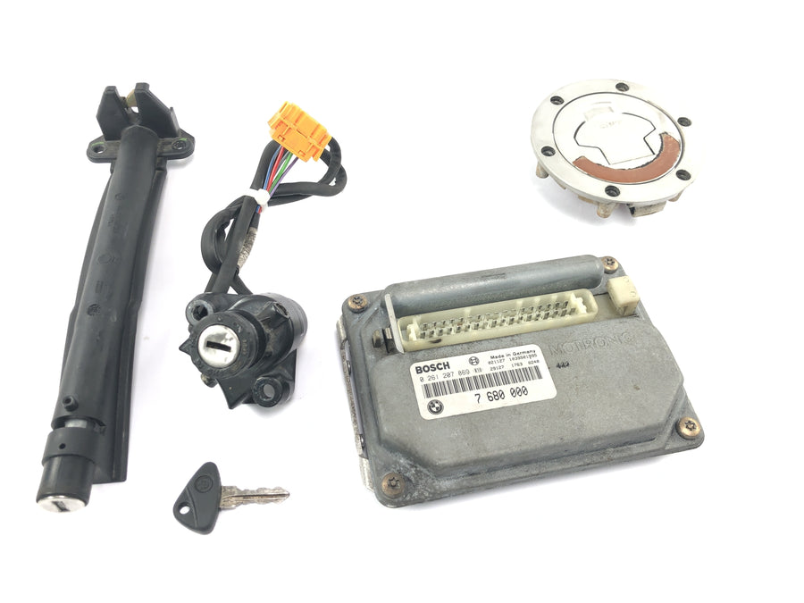 BMW R 1150 RS R22 [2003] - Lock set with ECU control unit ignition lock tank lock key