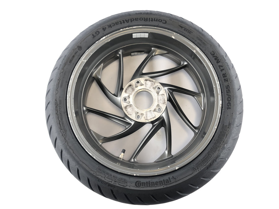 BMW K 1300 S K12S [2010] - rear wheel Rad rim behind 190 55 ZR17 DOT1223