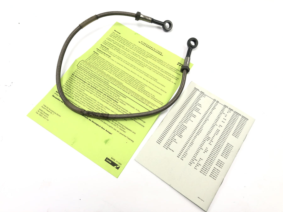Kawasaki ZX-10 ZXT00B [1990] - Bremsleitung Stahlflex hinten mit ABE