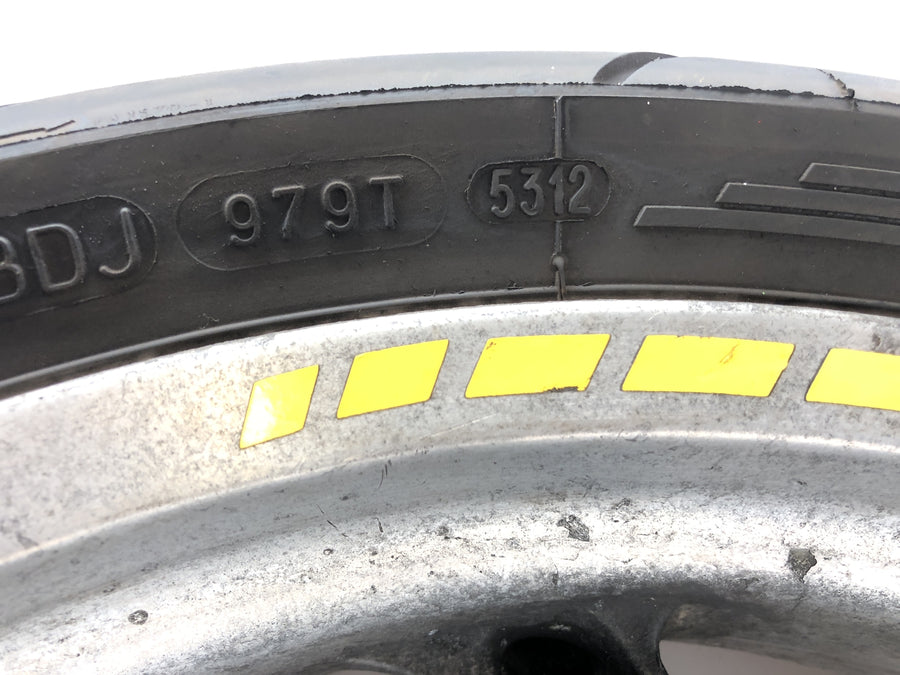 Cagiva Mito 125 EVO 8P [2000] - Hinters rim Rad 4.00 x 17 "
