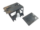 BMW R 100 GS 247E [1991] - Battery box holder battery holder carrier retaining plate-4