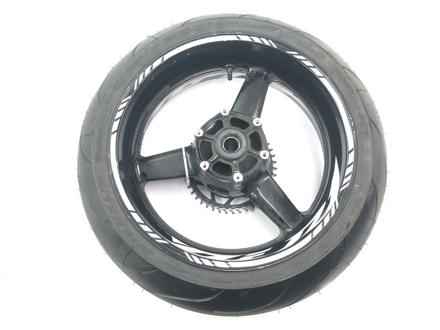 Yamaha YZF R1 RN04 [2001] - rear wheel rim wheel rim complete with chain wheel 17 inch 17x6.00"