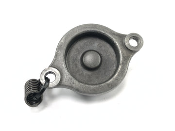 Honda CRF 450 R [2007] - Ölfilterdeckel mit Feder Motordeckel