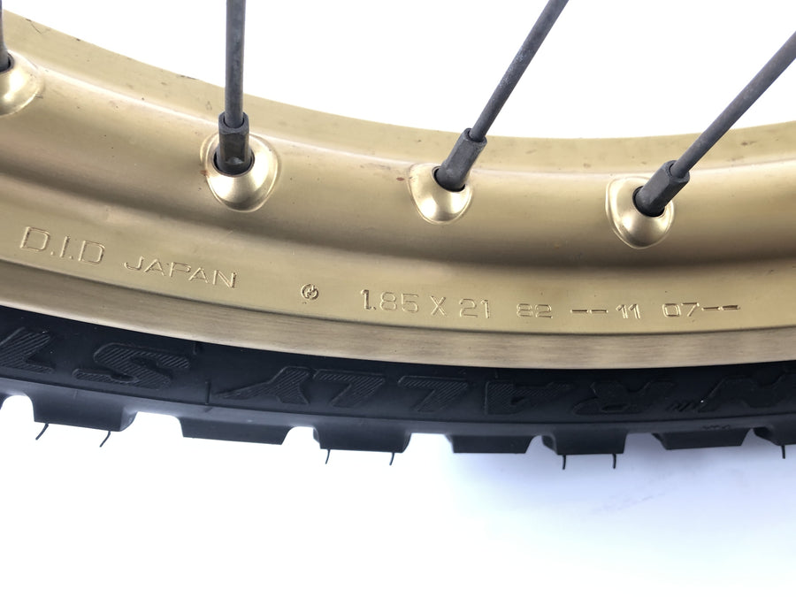 Honda NX 650 RD08 [1995] - front wheel rim spoke wheel 21 inch front rods dot