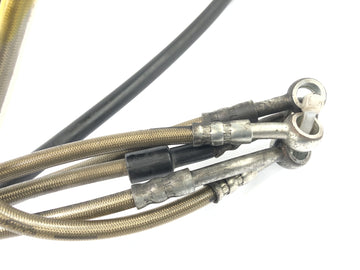SWM SM 125 R [2018] - Bremsleitung Set vorne und hinten Hydraulikschlauch Stahlflexleitung - 0