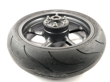 Triumph Street Triple R 675 D67LD [2010] - Hinterrad rim wheel Rad tires 5.5x17 " - 0