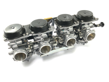 Suzuki GSX R 1100 GU74C [1987] - Carburettor carburettor bank Mikuni 4-fold