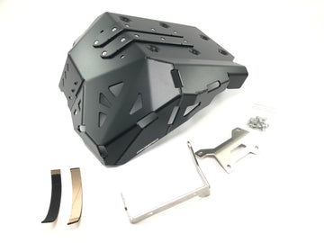Aprilia Tuareg 660 - Protection moteur Cross Pro protection anti-encastrement moteur sabot aluminium - 0