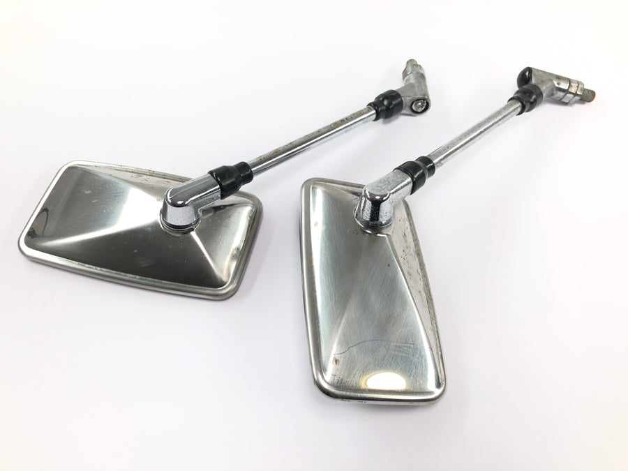 Yamaha XJR 1300 RP02 [2000] - Spiegel Rückspiegel Außenspiegel Chrom rechteckig Paar