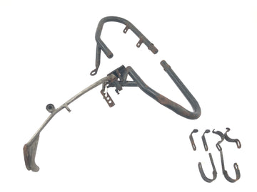 BMW R 100 GS 247E [1991] - Crash bar protection moteur kit de retenue de barre gauche droite avec béquille latérale