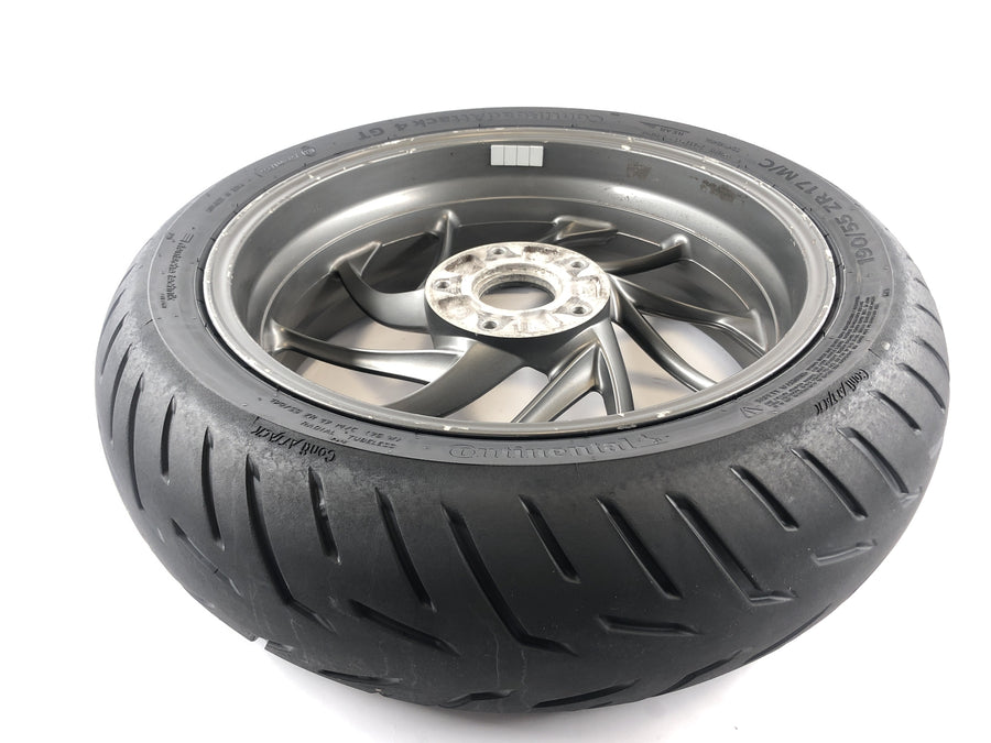 BMW K 1300 S K12S [2010] - rear wheel Rad rim behind 190 55 ZR17 DOT1223