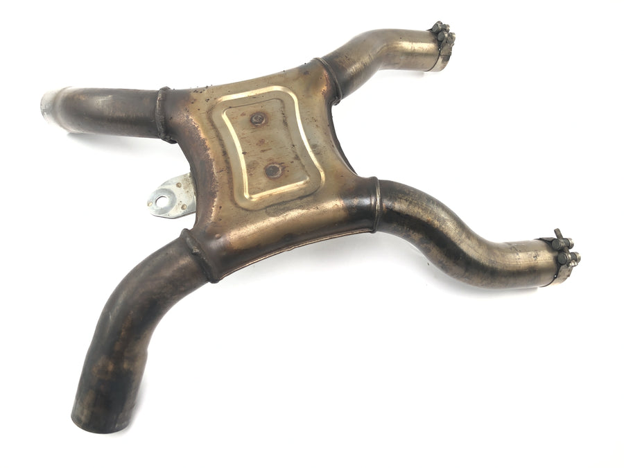 Moto Guzzi V11 Sport [1999] - Exhaust collector connecting pipe manifold piece