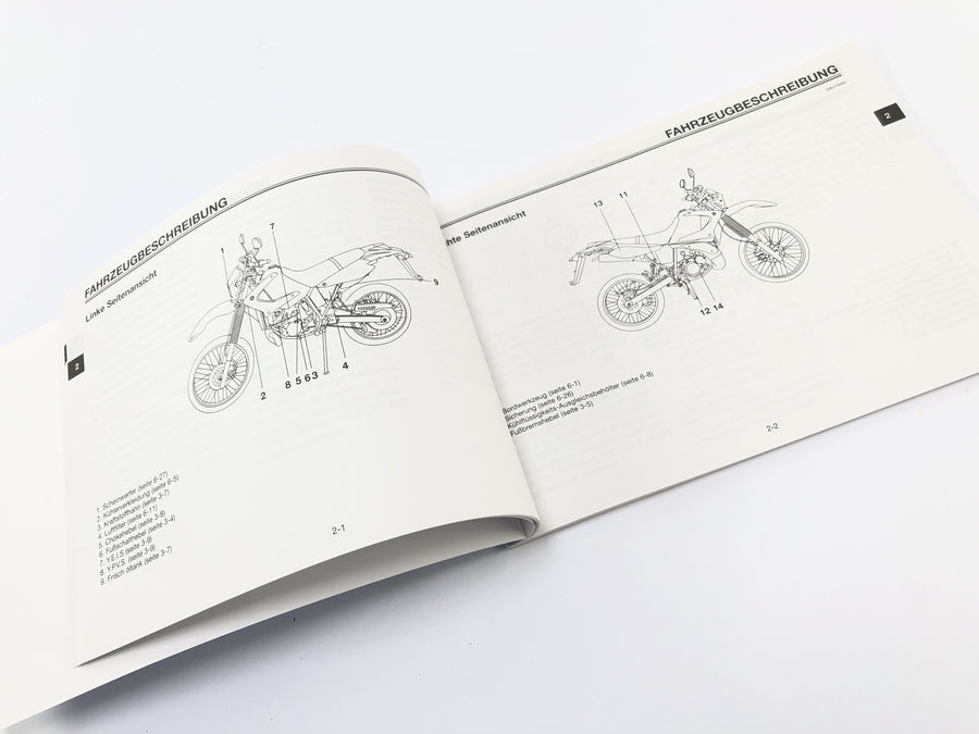 Yamaha DT 125 DE06 [2005] - Manuel du propriétaire