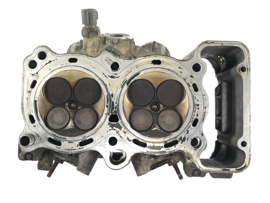 Honda VFR 800 FI RC46 [1999] - Cylinder head valve train combustion chamber engine head front