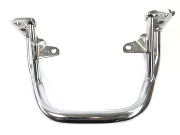 Honda SLR 650 RD09 [1997] - barre de protection chromée du support de lampe protégée à l'avant - 0