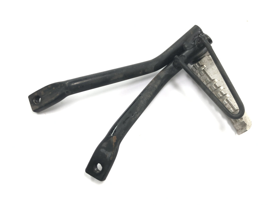 Yamaha WR 125 X DE07 [2010] - Pillion footrest, rear left passenger footrest with bracket