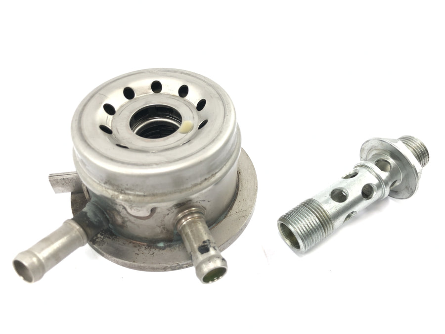 Yamaha YZF 750 R 4HN [1995] - Adaptateur refroidisseur d'huile plaque de connexion refroidisseur d'huile
