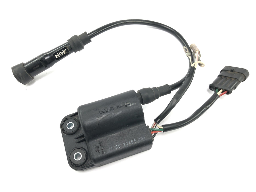 Husqvarna TE 610 H6 8AE [TE 570 H7] - Ignition coil with spark plug connector and cable