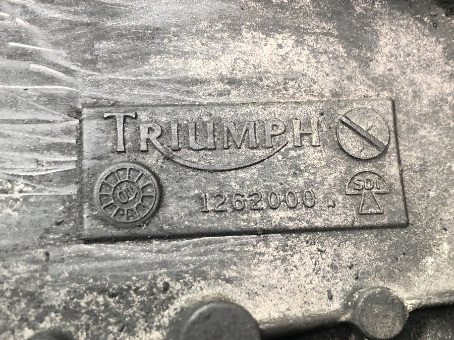 Triumph Bonneville T100 986MF [2012] - Cache pignon cache moteur droit