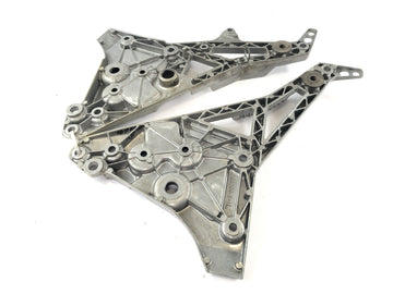 Yamaha FJ 1100 47E [1985] - Rast holder protective plate left right aluminum - 0