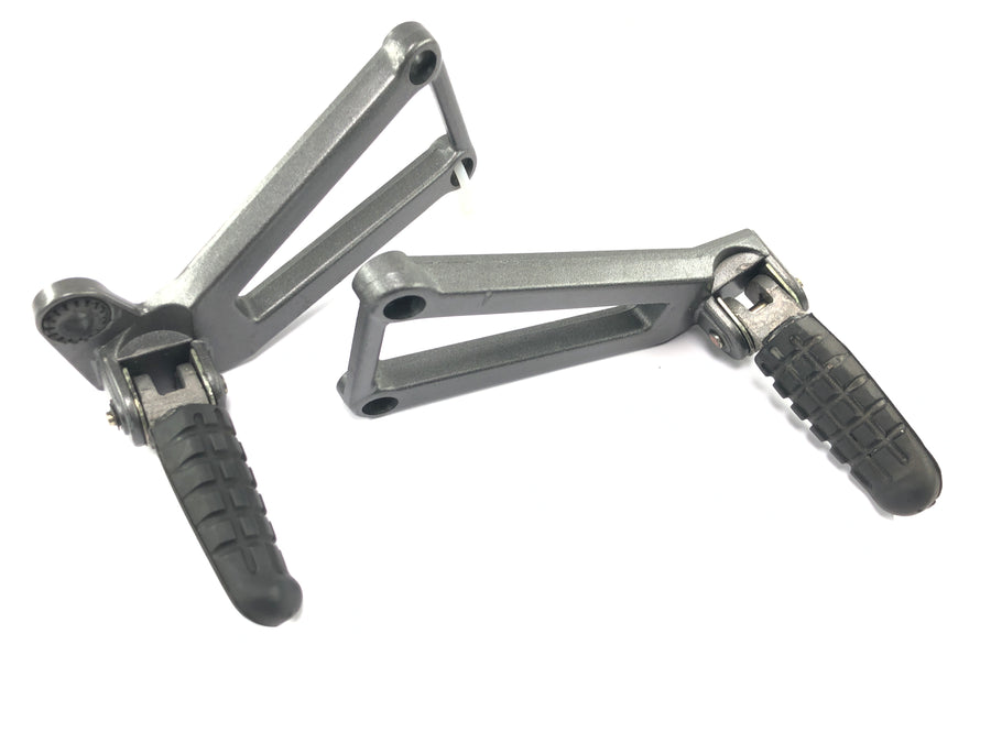 Cagiva Planet 125 [1998] - Passenger footrests with holder for rear passenger footrest holder pair