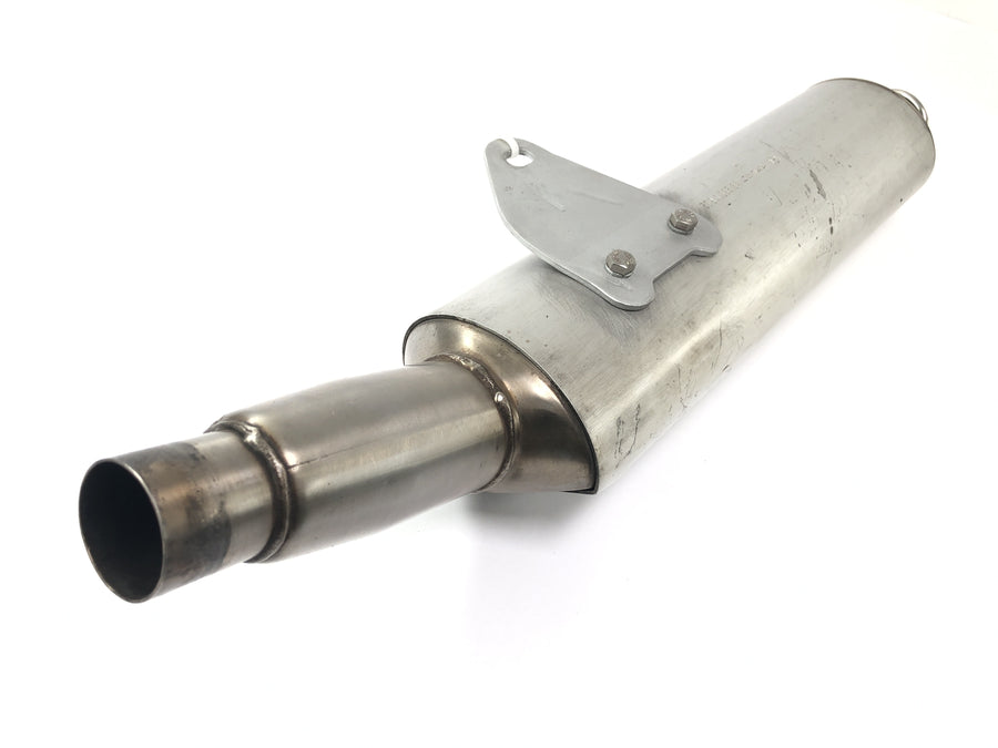 Ducati Monster M600 [1995] - exhaust end silencer silencer on the right with signs of wear