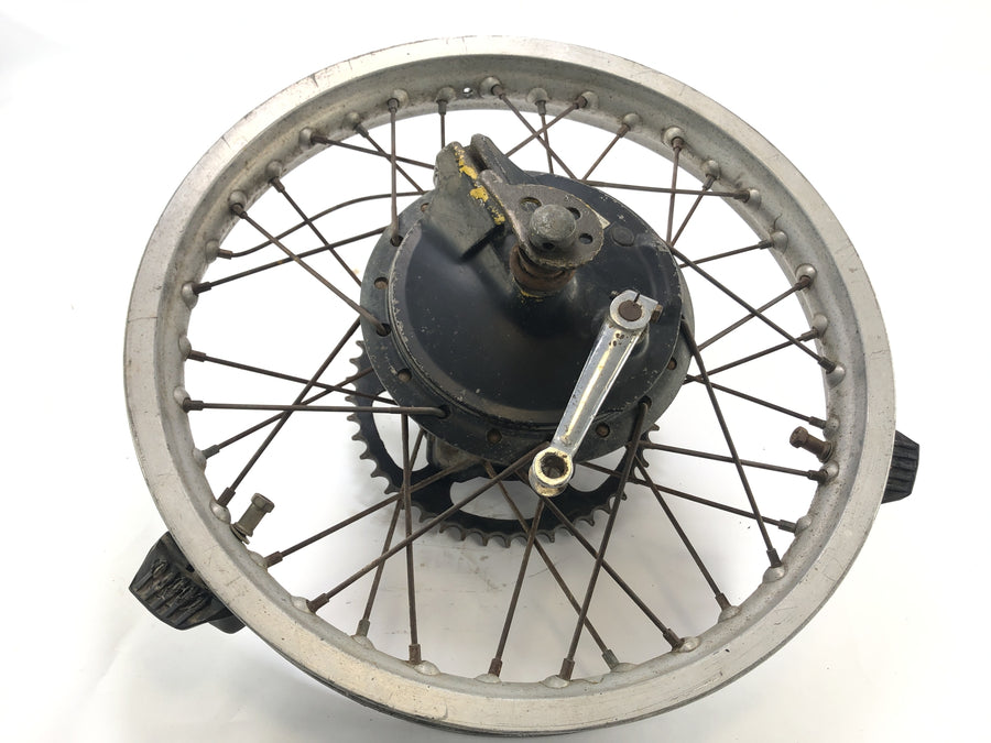 Yamaha XT 500 1U6 [1981] - Rear wheel rim with brake drum