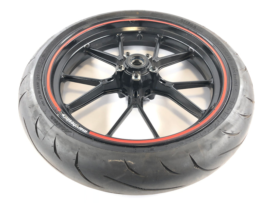 Ducati 1098 S H7 [2009] - front wheel Rad rim in front 3.50x17 "Tire dot 2323