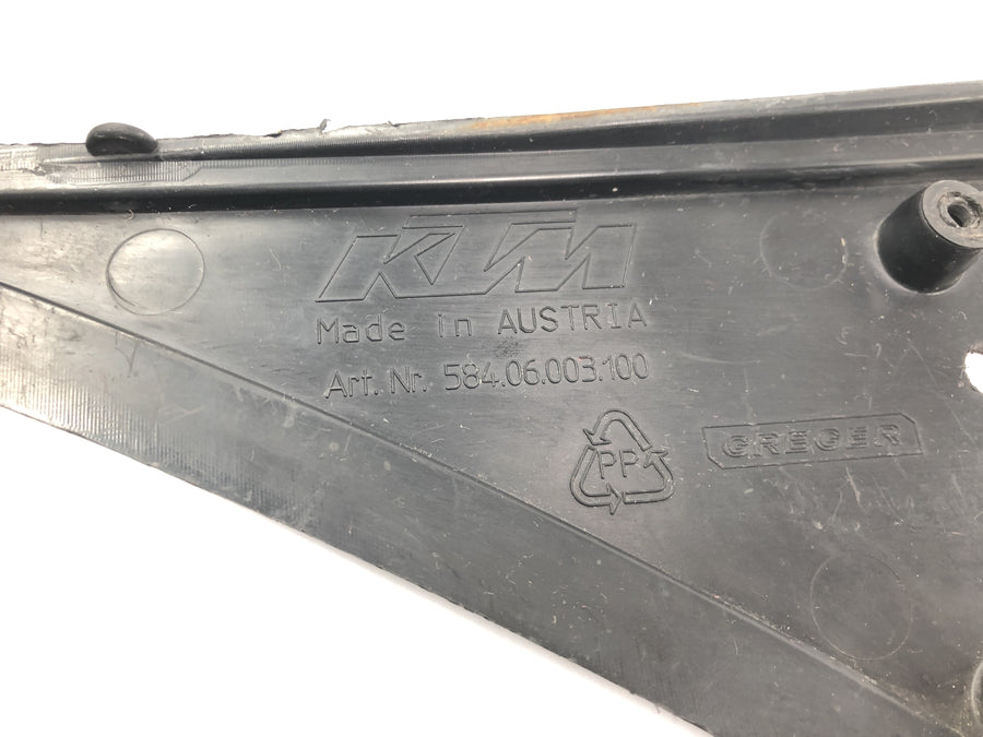 KTM 640 LC4 Prestige [2005] - Couvercle de filtre à air couvercle latéral couvercle en plastique gauche