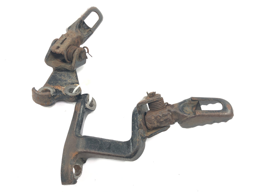 Honda XL 600 RM PD03 [1985] - Repose-pieds repose-pieds conducteur gauche droite paire pliable