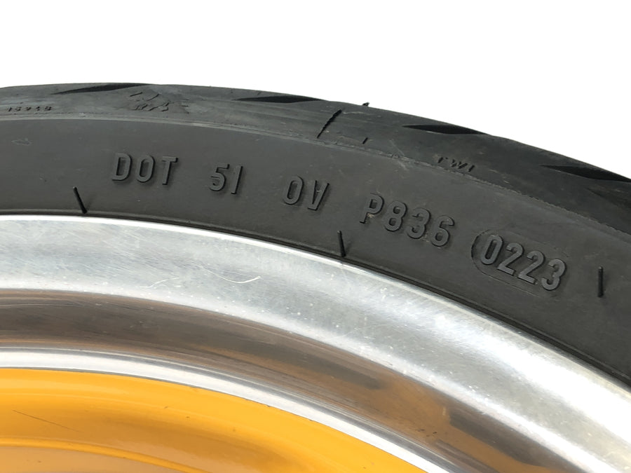 BMW R 1100 S R2S [2000] - Front wheel complete wheel rim 3.50 x 17" brake discs ABS sensor ring