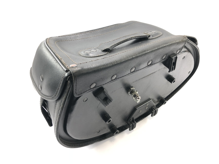 Honda VTX 1800 SC46 [2004] - Paire de valises latérales sacoche de selle en cuir avec clé