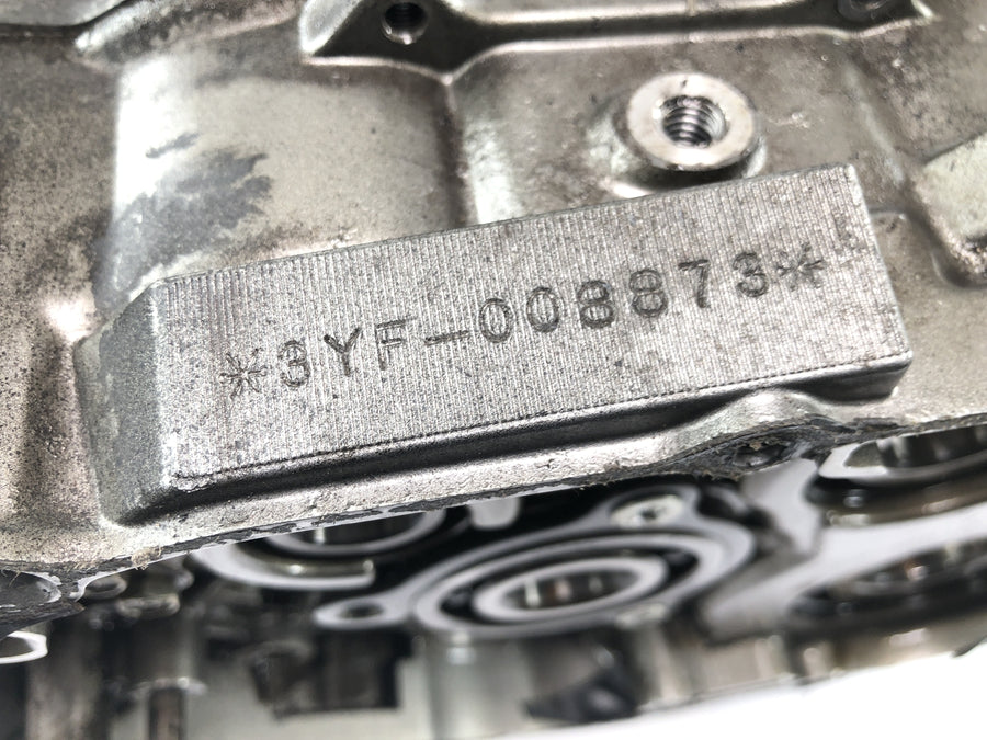 Yamaha XTZ 660 3YF [1992] - carter moteur boîtier vide bloc moteur moitiés de carter moteur