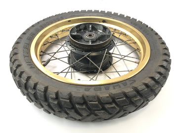 Yamaha XT 600 Z Ténéré 1vj [1986] - rear wheel wheel rim sparing wheel drum brake