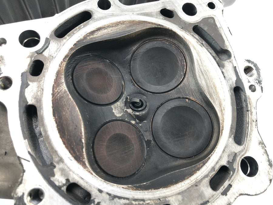 BMW F 650 GS R13 [2000] - Zylinderkopf Ventilkopf mit Nockenwellenlagerbock