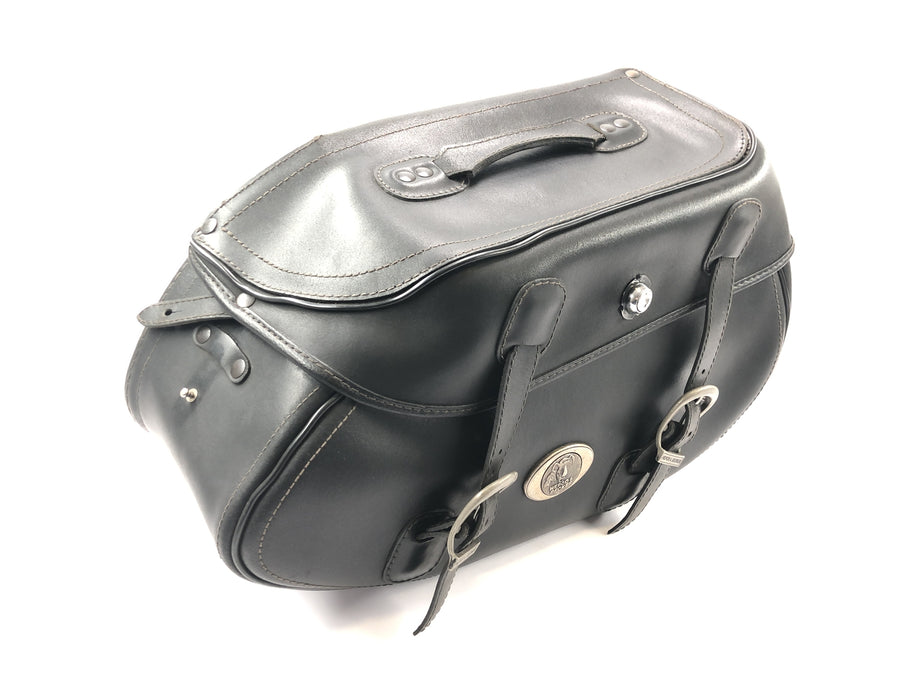 Honda VTX 1800 SC46 [2004] - Paire de valises latérales sacoche de selle en cuir avec clé