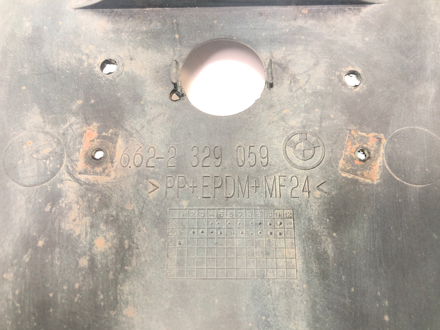 BMW C1 125 [2002] - Aile arrière, enjoliveur, pare-boue, support de plaque d'immatriculation