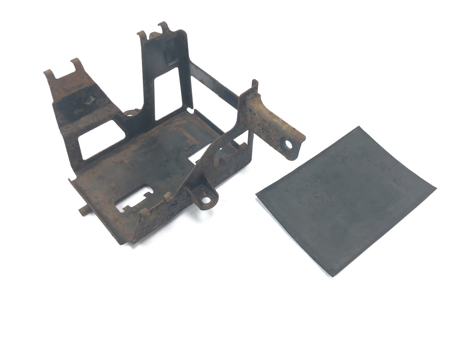 BMW R 100 GS 247E [1991] - Battery box holder battery holder carrier retaining plate