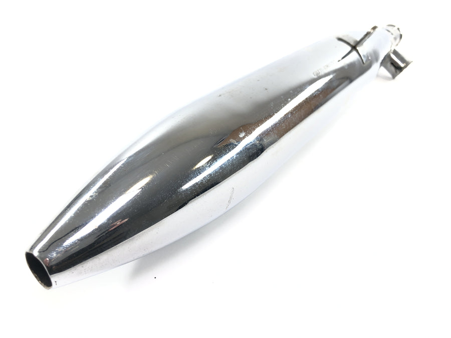 Moto Guzzi V7 Special [1971] - exhaust rear silencer left silencer chrome-plated